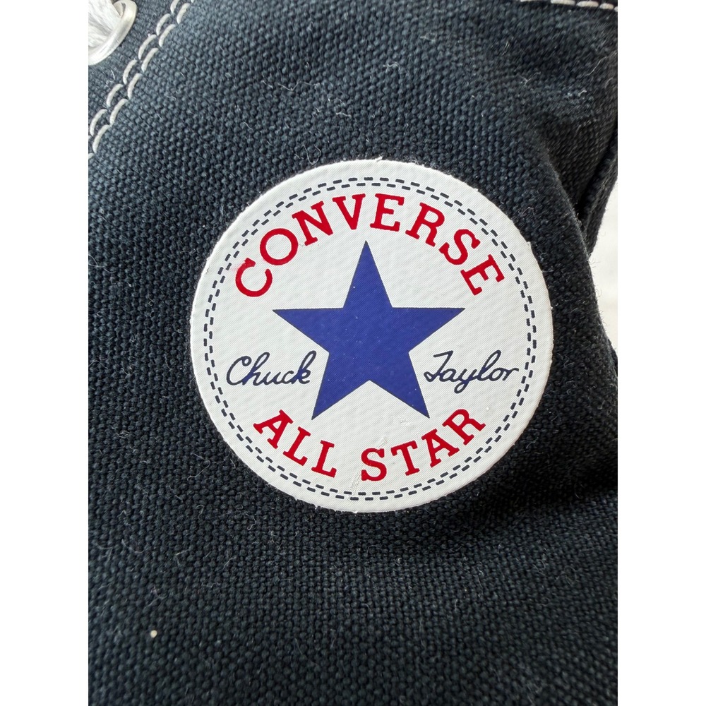 Converse Chuck Taylor All Star High Top Black Canvas Sneakers M7650 - Picture 9 of 16